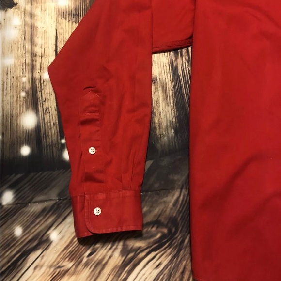 RED Mens Polo Ralph Lauren Blake Shirt Large - Picture 6 of 7